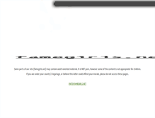 Tablet Screenshot of famegirls.net